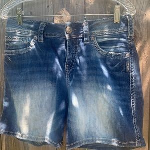 Silver Suki Mid Short